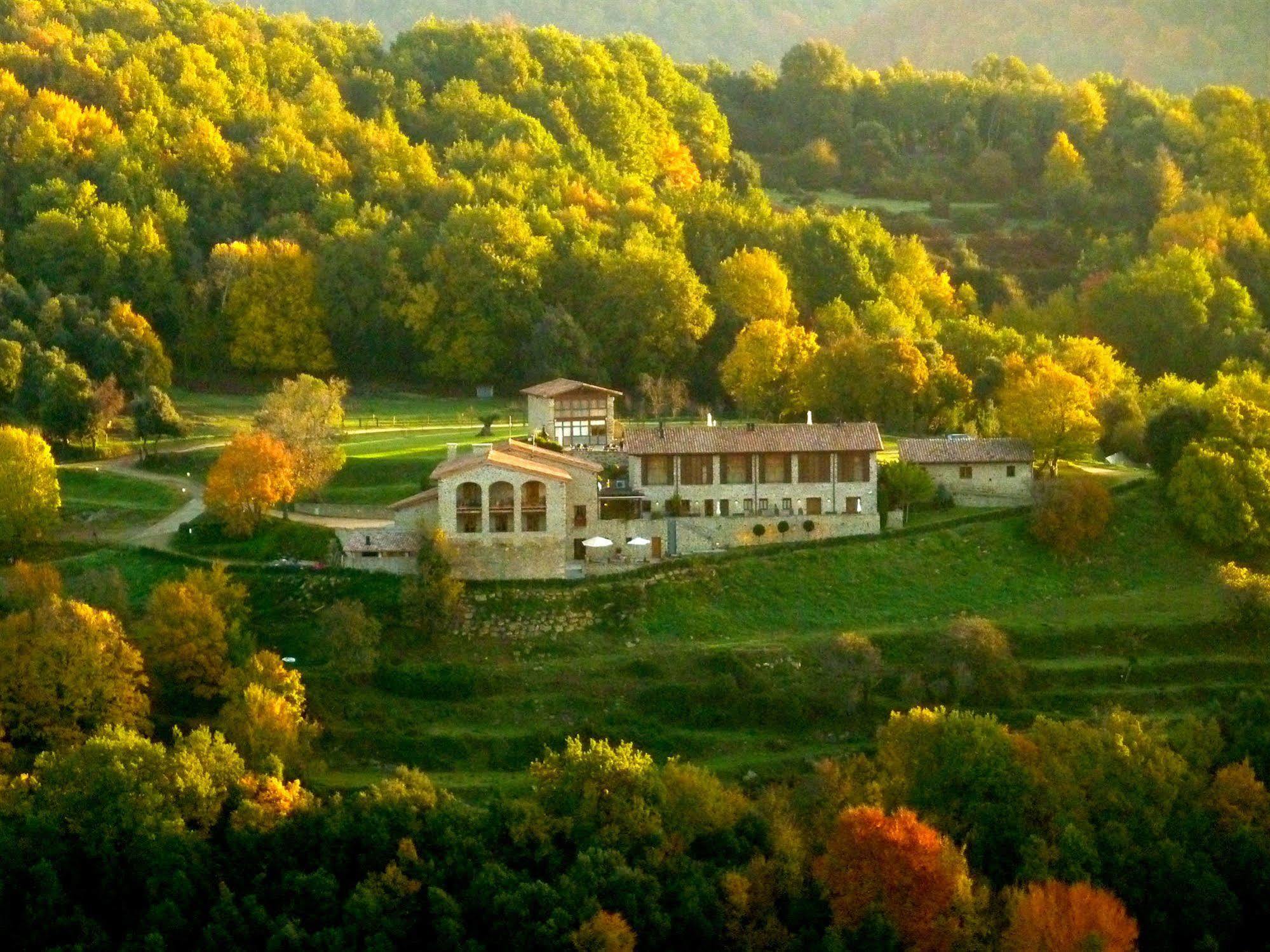 Hotel Restaurante El Ventos Sant Felíu de Pallarols Exterior foto